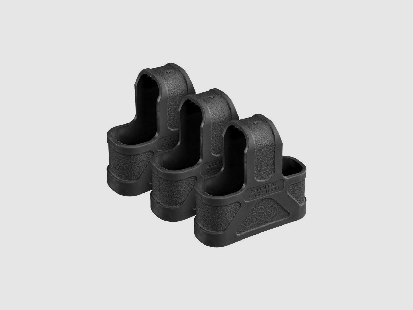 Magpul - Originele Magpul magazijnhouder - 3 stuks - Zwart - MAG001-BLK, afbeelding 1 van 5