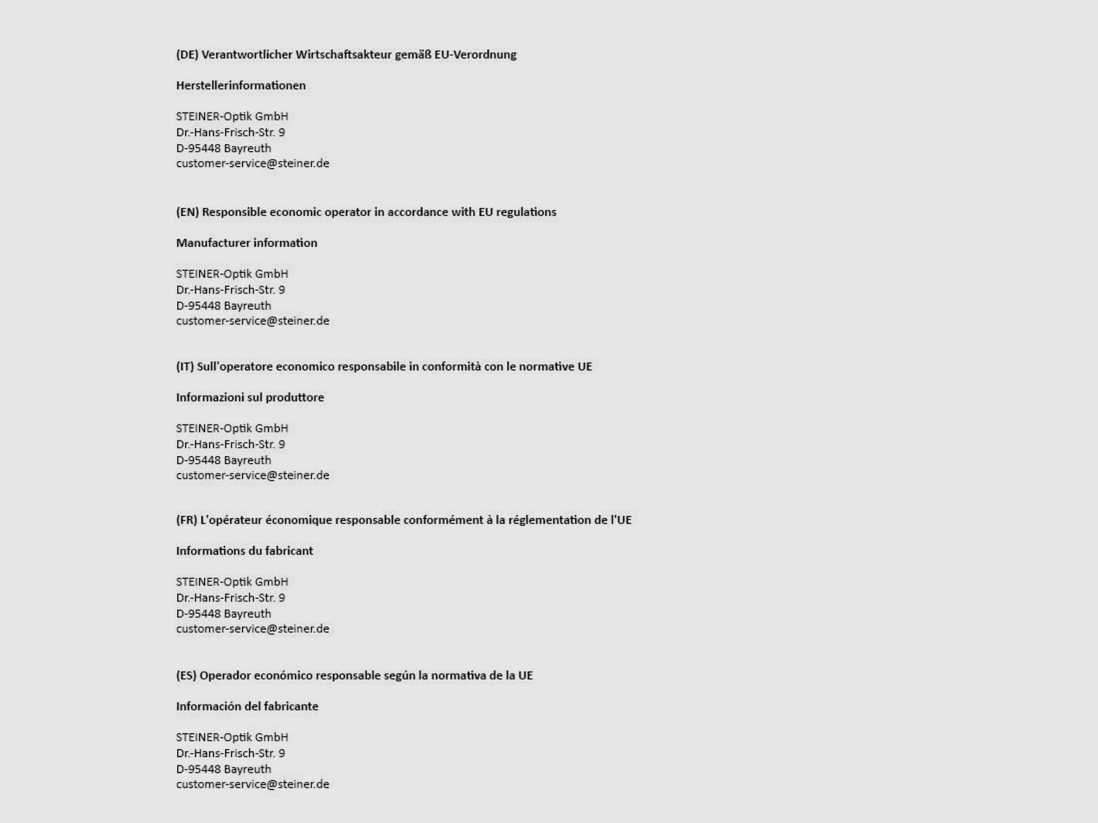 Steiner 2022877680 Ranger4 riflescope 4-16x56 illuminated reticle 4A