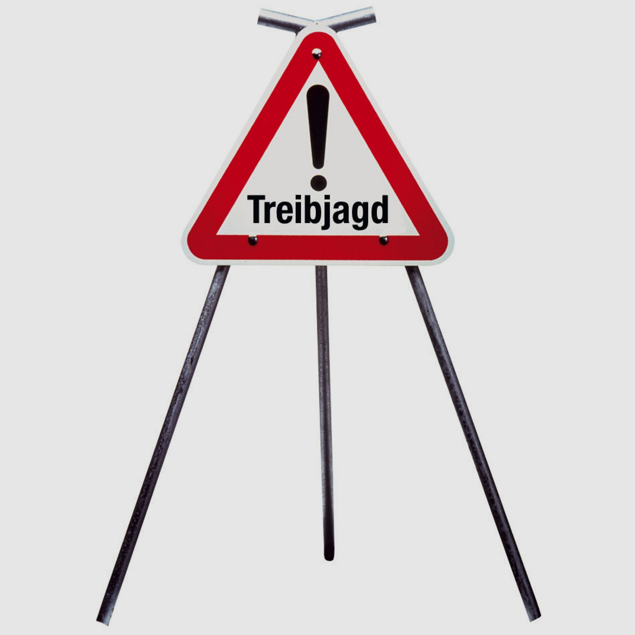 Warnschilder Treibjagd
