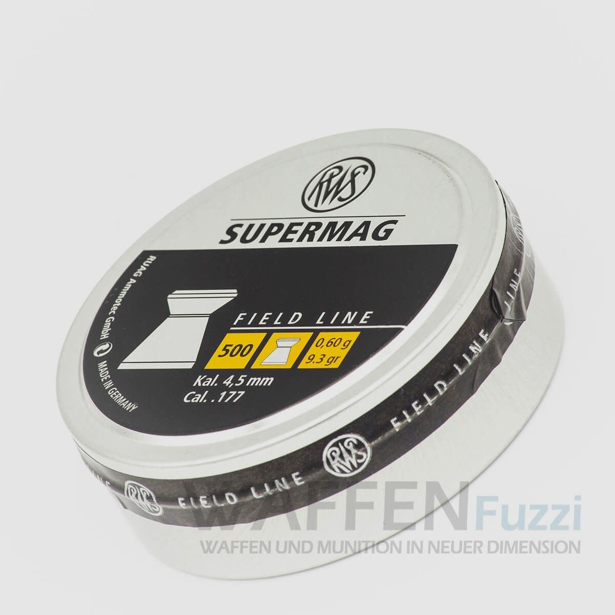 RWS Supermag 500 St. Calibre 4,5mm Diabolo