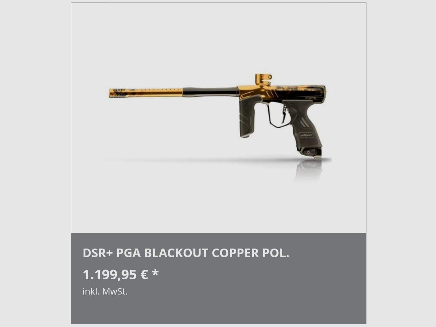 Dye DSR+ (PGA Blackout Copper)