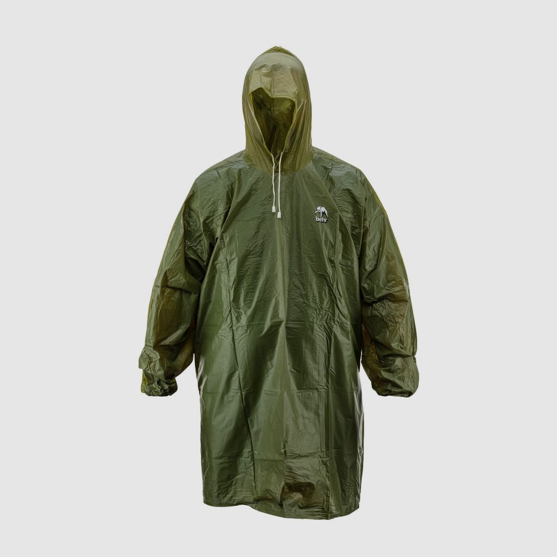 Poncho impermeabile - Verde - Taglia unica, immagine 2 di 3