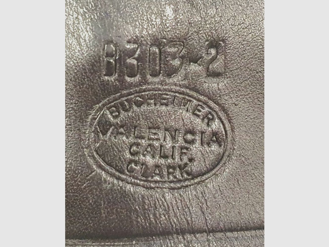 Bucheimer Holster für kleine Revolver, Bucheimer Valencia Calir Clark, schwarz Leder, rechts