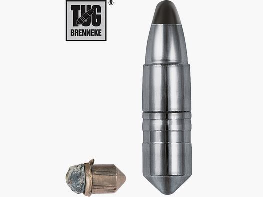 25 St BRENNEKE TUG Torpedo Universal Geschosse Teilzerleger BLEI JAGD .30 .308 11,7g 181gr #570135