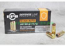 PPU 10mm Auto JHP 180gr. 11,7g 50 piezas precios por cantidad