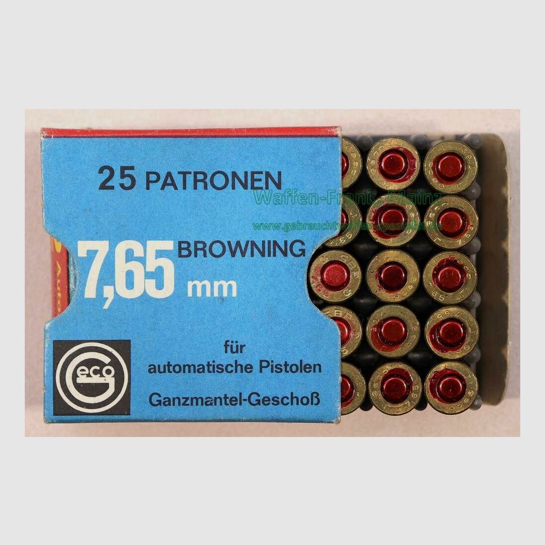Geco - Fürth Pistolenpatronen 7,65 mm/.32 ACP