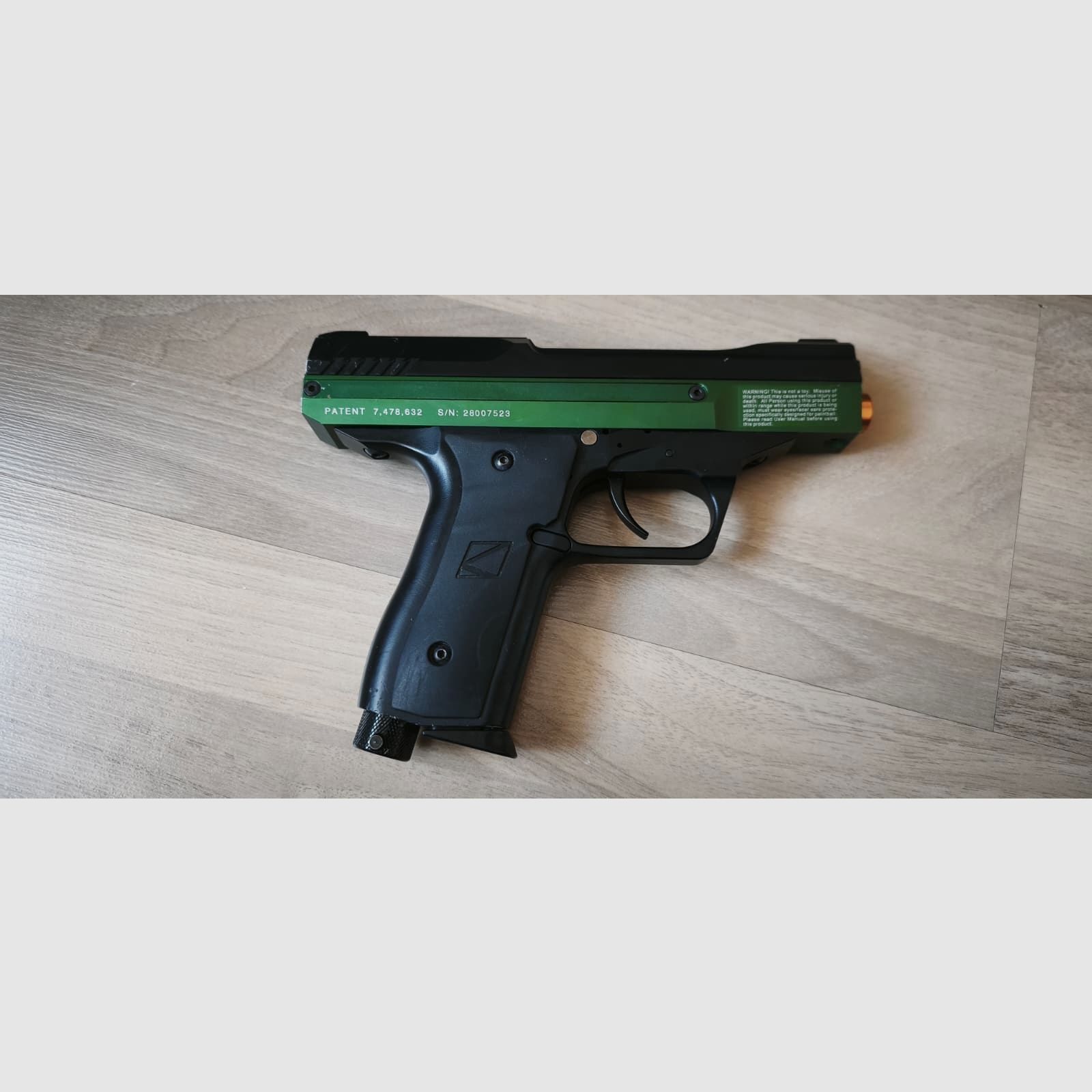 Kingman Eraser RAM Pistol – Racing Green