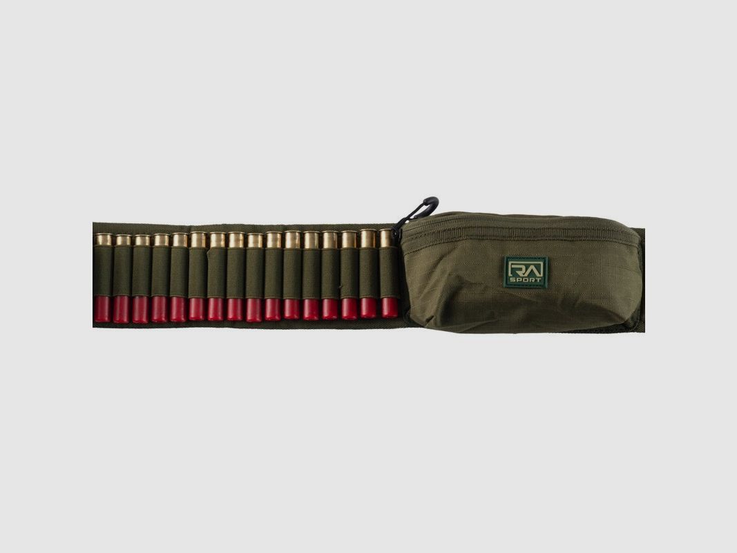 Patronentasche mit Taschen und elastischen Fächern für Büchse oder Kal. 410, Bild 4 von 7