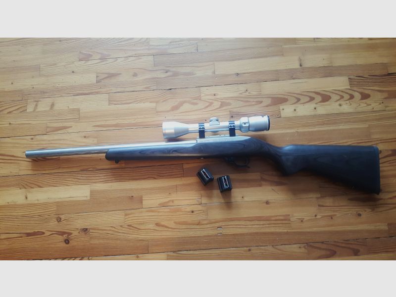 RUGER 10/22 Target ZF Bushnell Stainless Matchlauf 22LR f