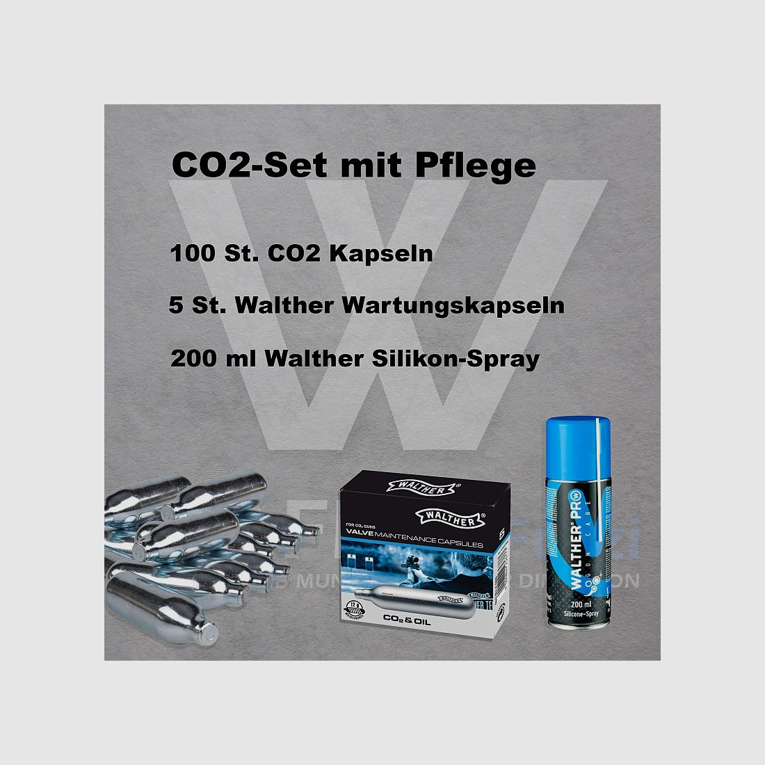 CO2-Set mit Pflege