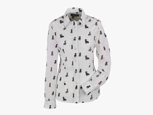 Skogen Lange Mouwen Blouse Teckel