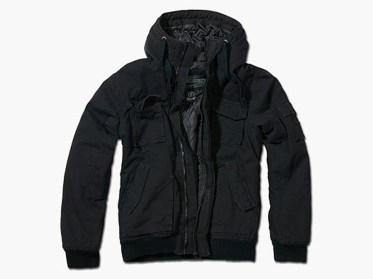Brandit Jacke Brandit Bronx schwarz