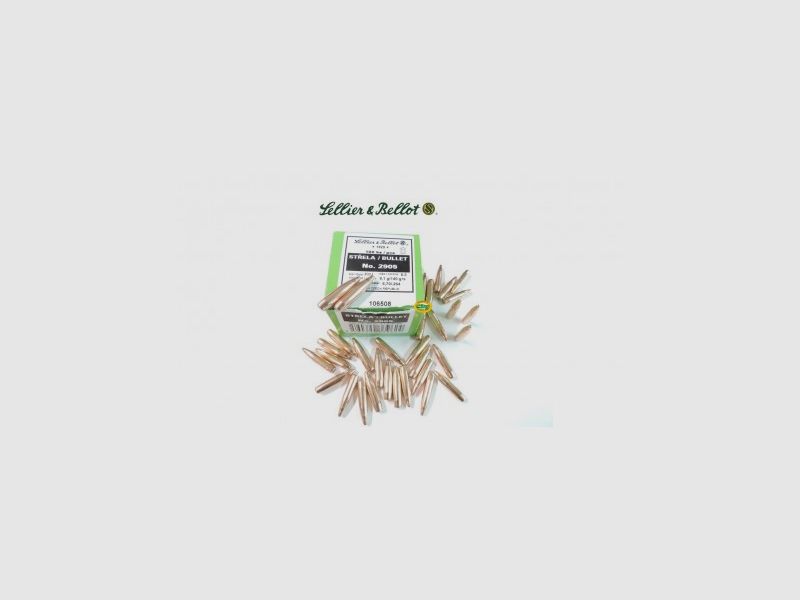 SELLIER & BELLOT Geschosse FMJ Kal. 6,5 140gr. Packung 100 - 2905