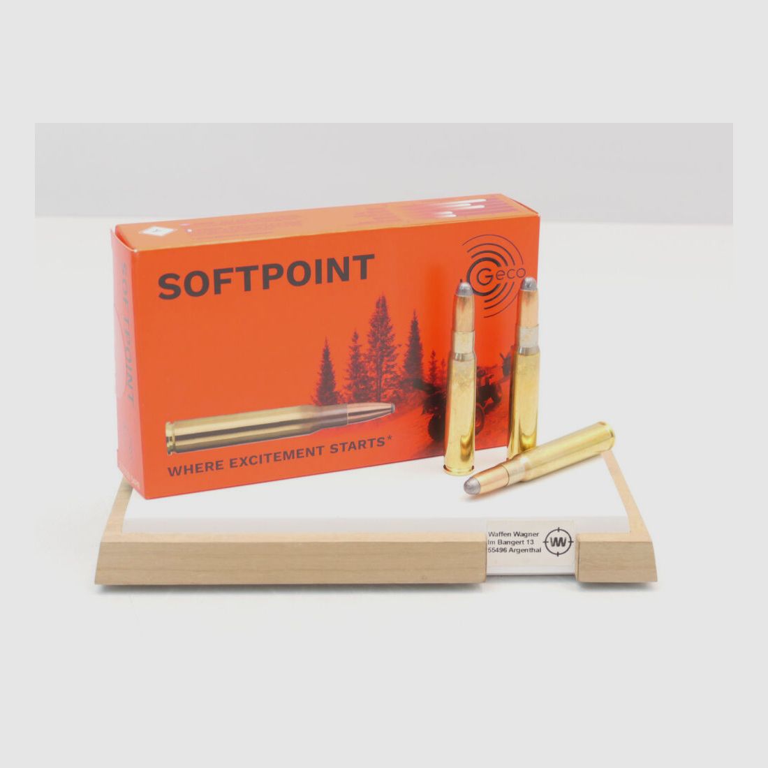 Geco Softpoint 10,7g/165grs á20 7X65R