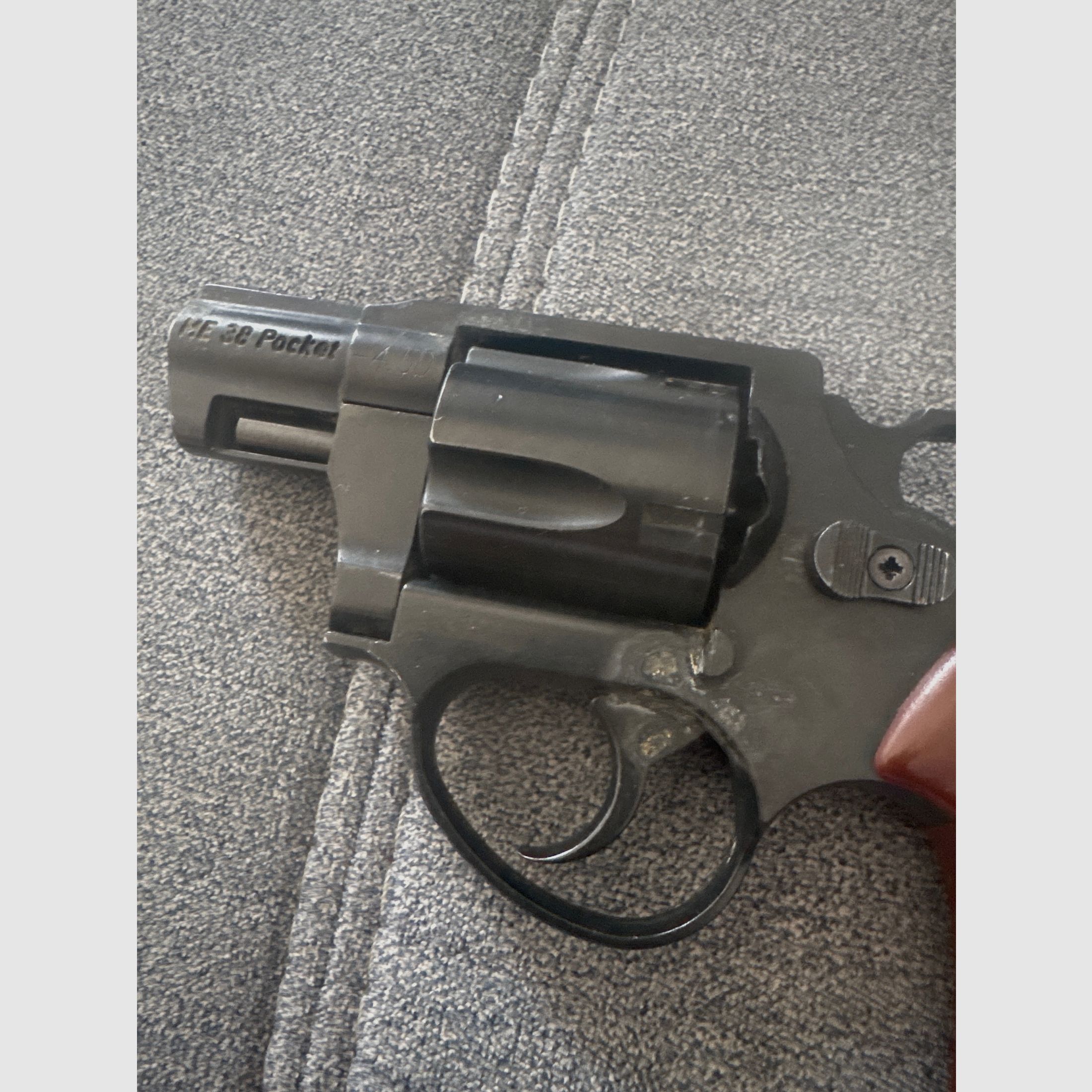 Cuno Melcher ME 38 Pocket / Magnum (4,5 mm) – Luftdruckrevolver mit Anleitung & Hülsen