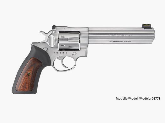 Revolver Ruger GP100 .357 Mag. Stainless, LL 6", 7-Schuss