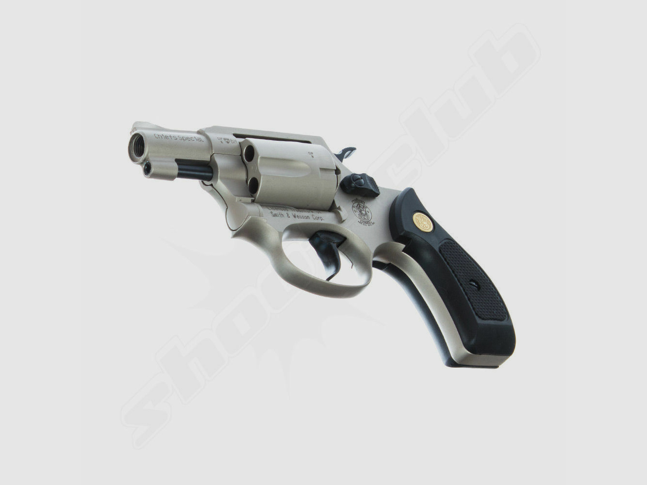 Smith & Wesson Chiefs Special Revolver 9mm R.K. nickel