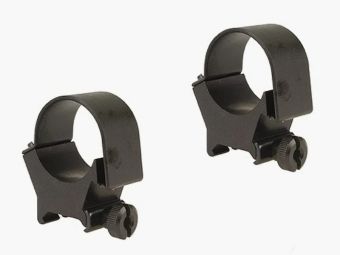 Anneaux Weaver Top-Mount de style Weaver noir mat 30mm haut, BH 12,7mm