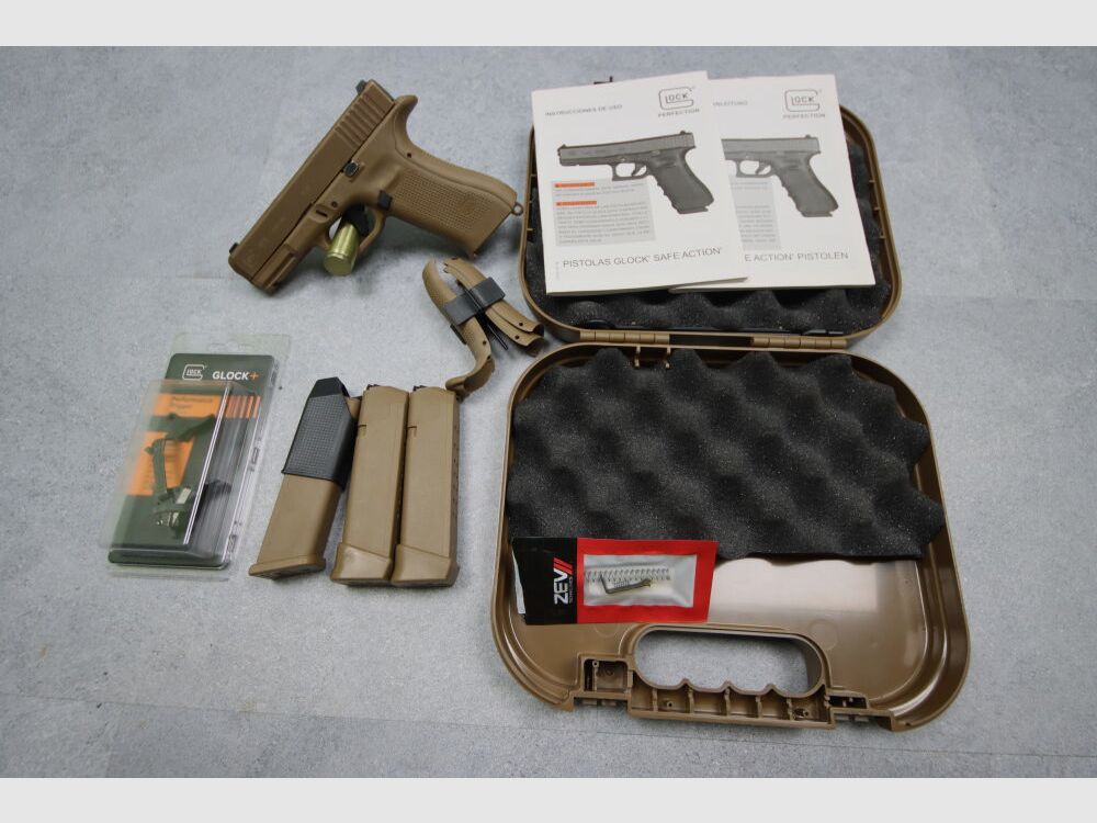 Glock 19X Coyote (Sandfarben)