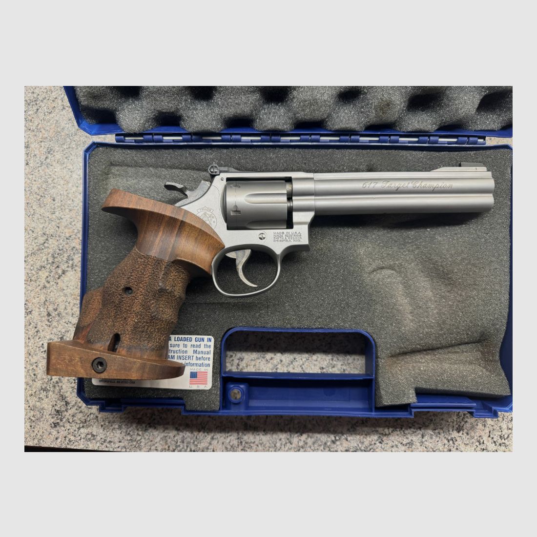 Smith & Wesson (S&W) 617 Target Champion