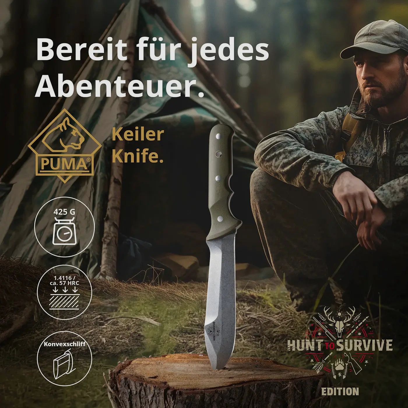 PUMA keiler "HUNT to SURVIVE" Edition