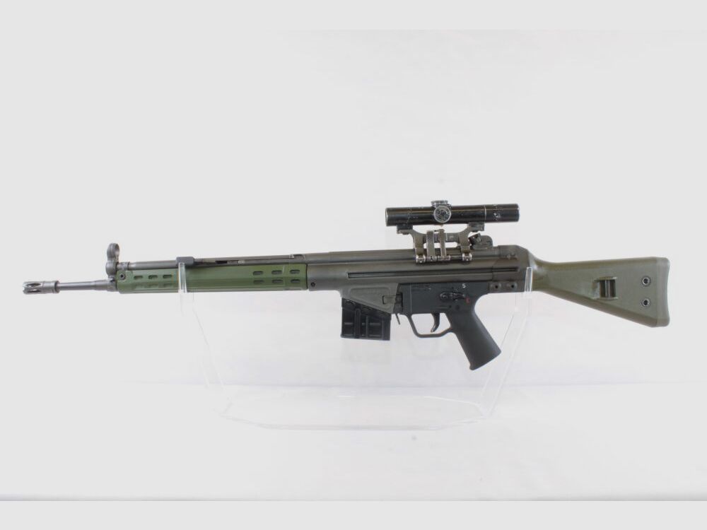 SAR - Schwaben Arms SAR M41 Sportmatch MF3 G3KT Selbstladebüchse Kaliber 308win. - inkl.KARL KAPS Wetzlar Modell 1 - ähnlich HK41/G3