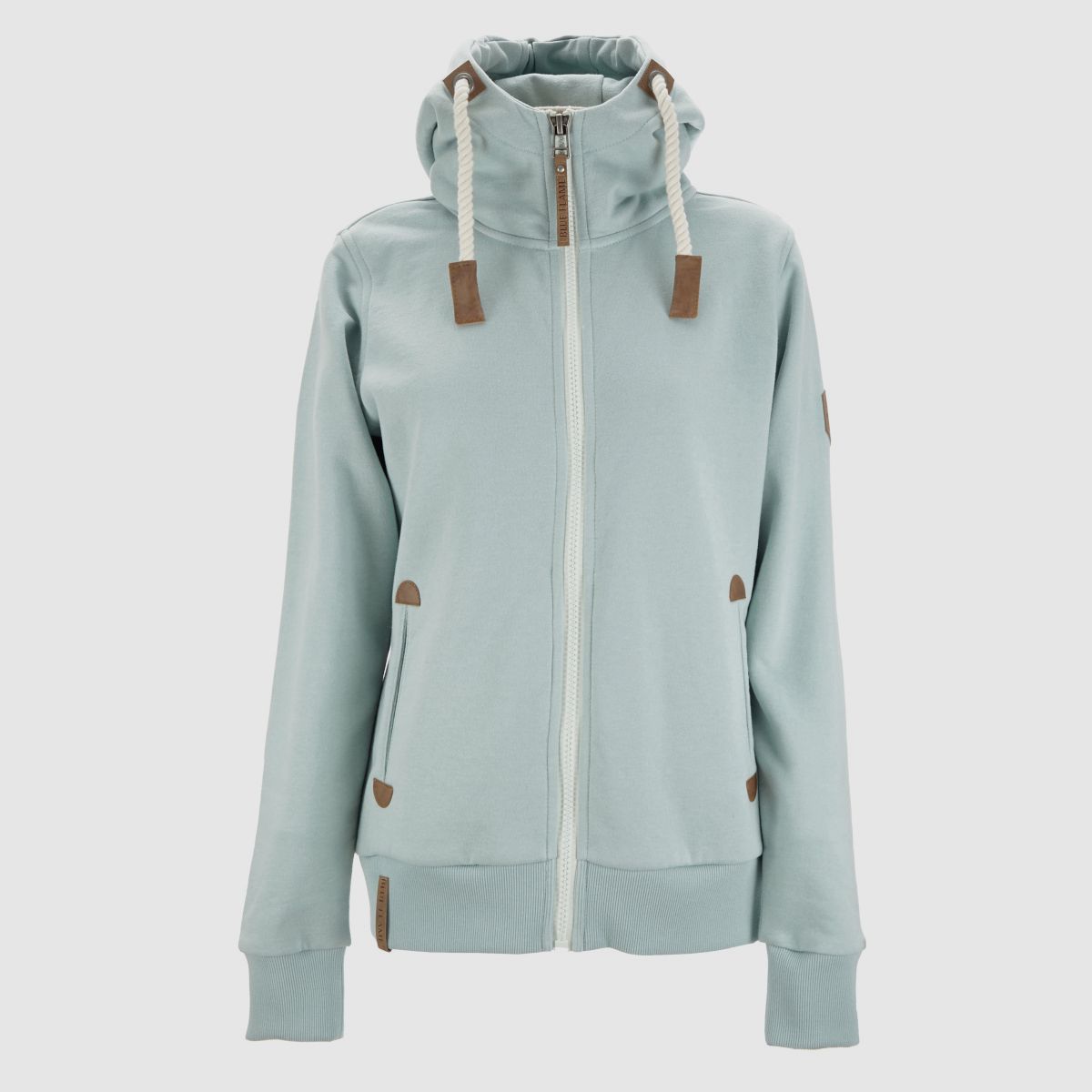 Blue Flame Kapuzenpollover Light Blue