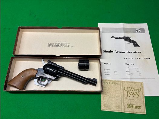 Schmidt Modell 21 Revolver .22 Mag + .22 lr