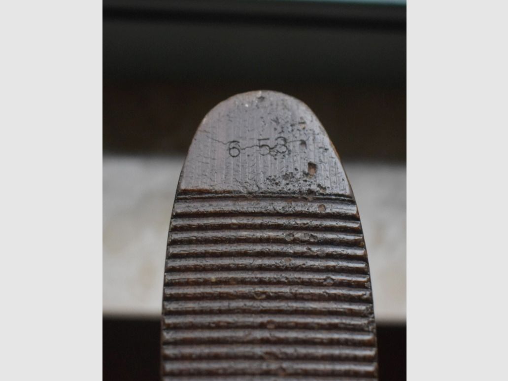 Luchtgeweer Haenel 49a, zeer vroeg GST Geweer, loop gestempeld, veer en afdichting nieuw