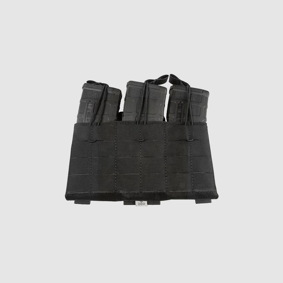 GREY GHOST GEAR 5.56MM COMPACT TRIPLE MAG PANEL, BLACK, image 1 of 2