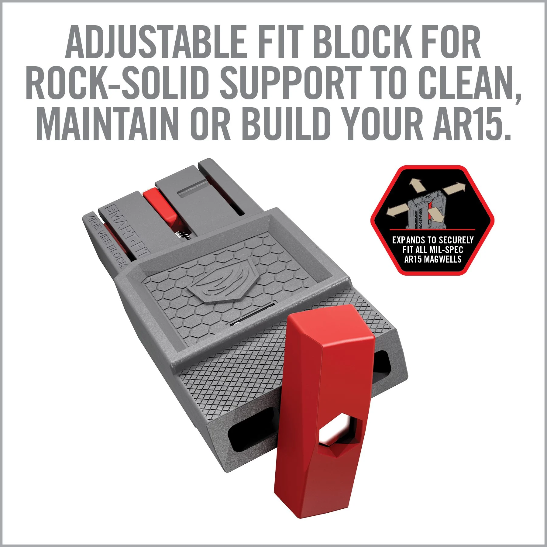 Real Avid Smart-Fit AR15 Vise Block, immagine 3 di 10