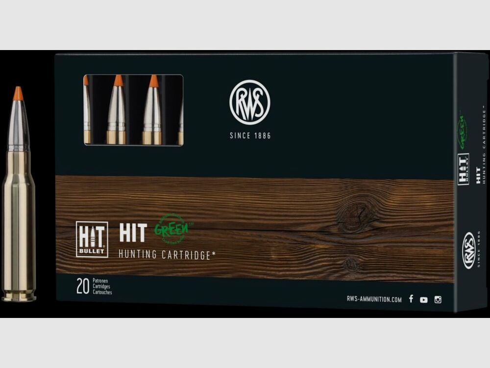 RWS .308 Win HIT 165grs / 10,7g