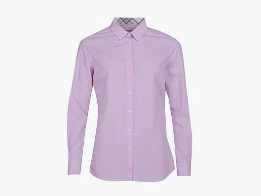 BARBOUR Camicia Dorset Rosa Bianca