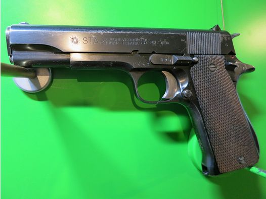 Star Firearms B.Echeverria – Pistola semiautomática Modelo B; 9 mm; LPN #42-