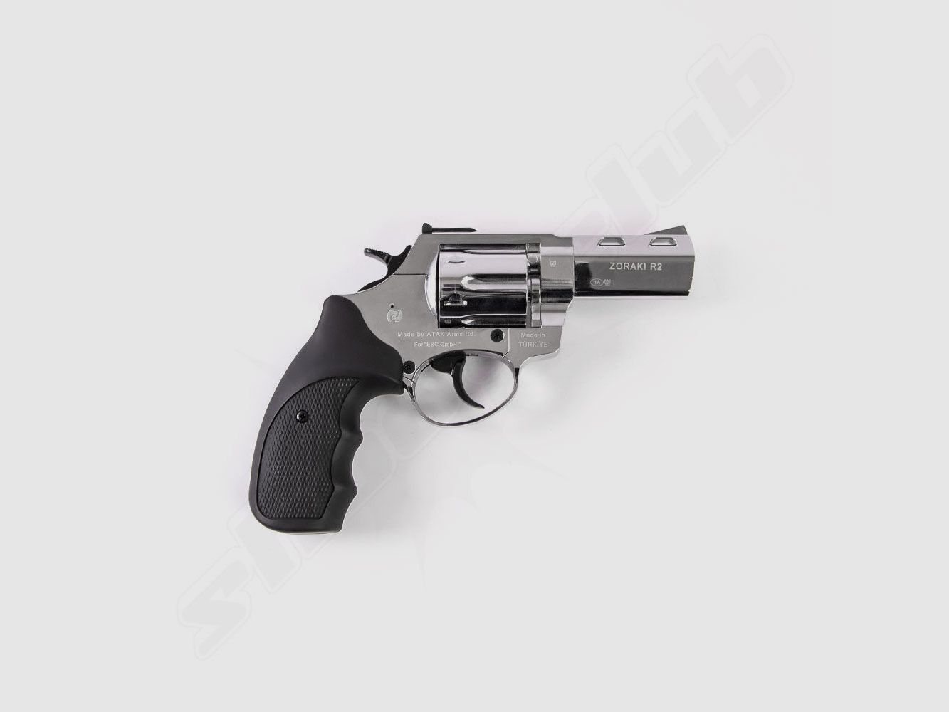 Zoraki R2 Schreckschussrevolver 3 Zoll Chrom 9mm R.K. - Set