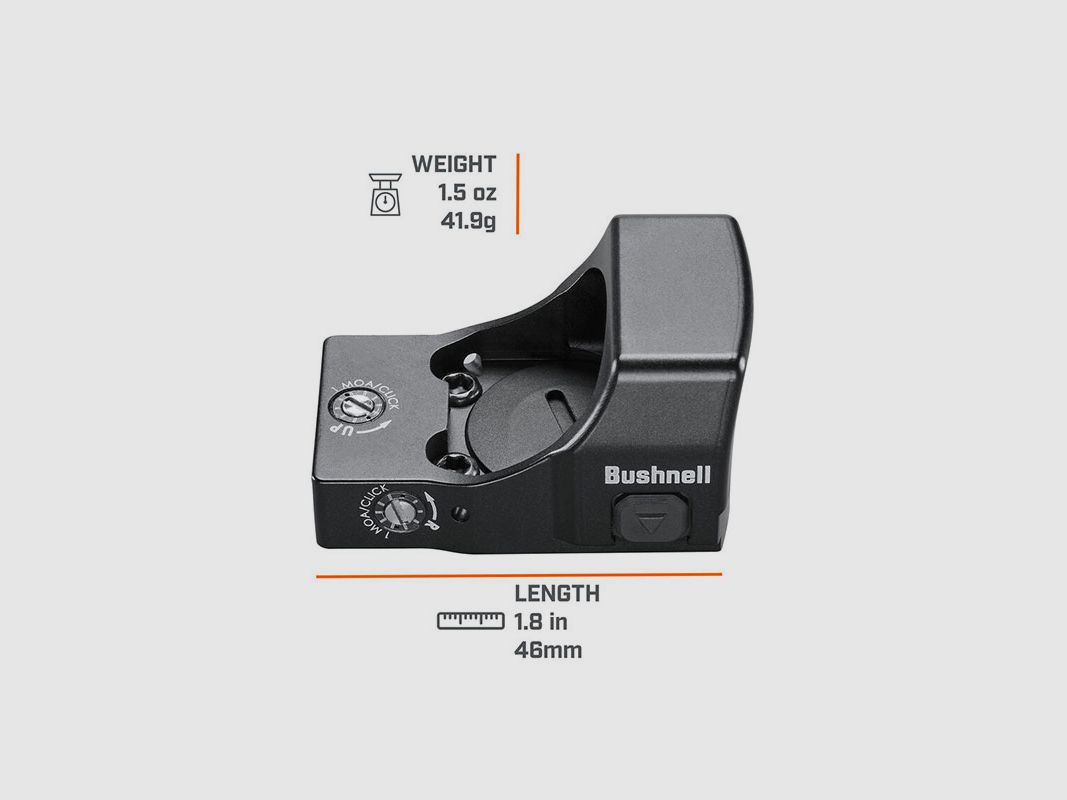 RED DOT – BUSHNELL – RXS-250 1x24mm 4 MOA DOT RETICLE, Bild 8 von 11