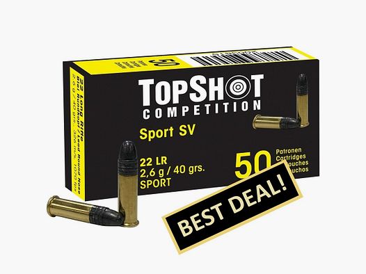 TOPSHOT Competition Black Edition SV 2,6g/40grs. .22 lfB.