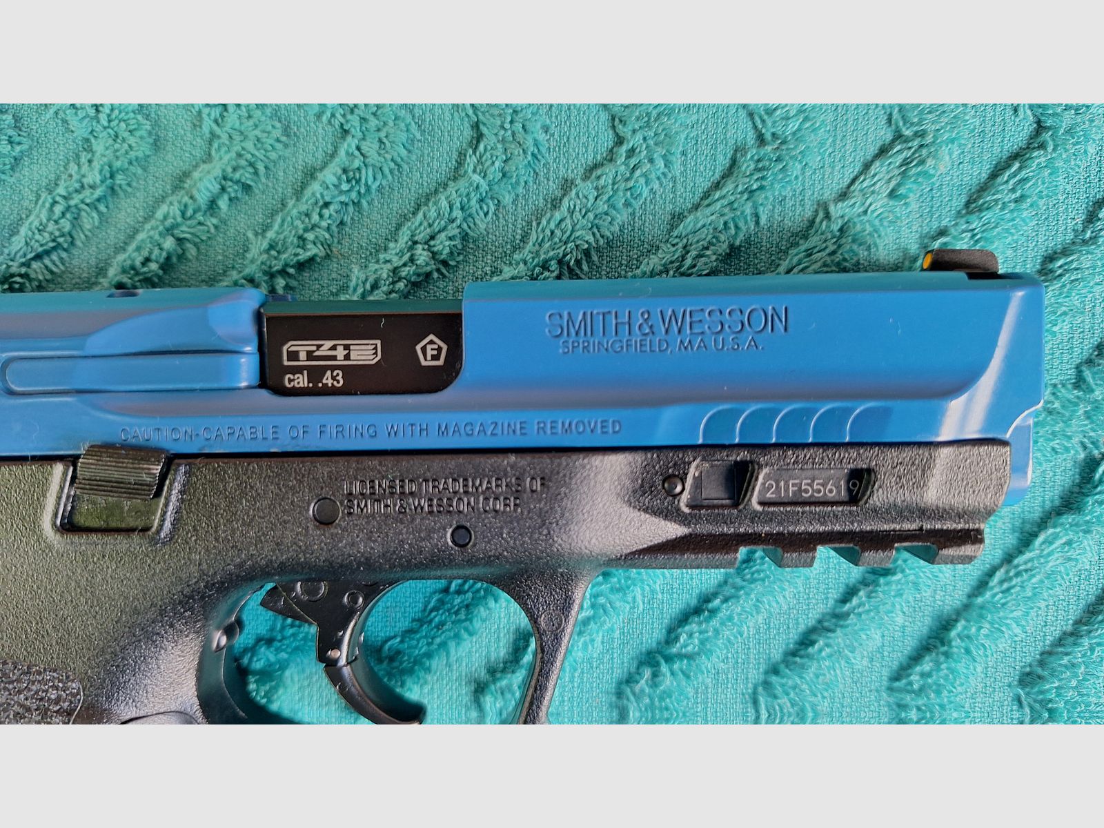 Smith & Wesson T4E M&P9 2.0 Verteidigungs-Trainingsmarker Kal. .43