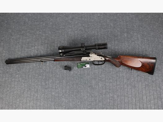 Bode Doppelbüchsdrilling 8X57IRS / 16 ( Oskar Merkel)