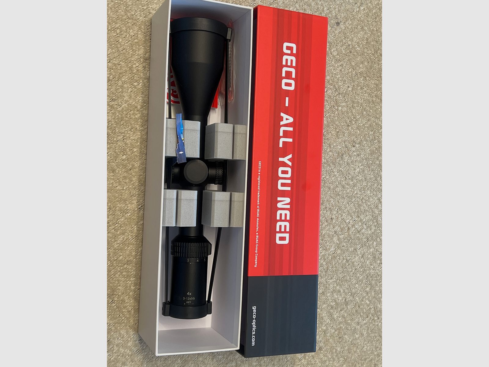 Geco richtkijker 3-12x56i Abs. 4 Verlicht