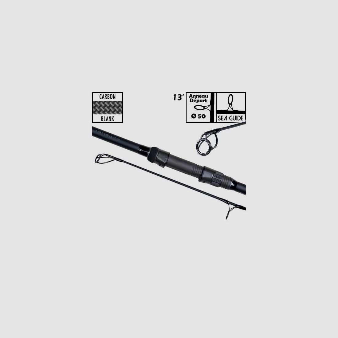Karpfenrute Nash Air Force F10 13ft 3.75lb