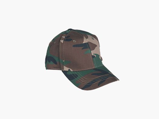 MILTEC GORRA NIÑO CAMO WOODLAND 100% ALGODÓN