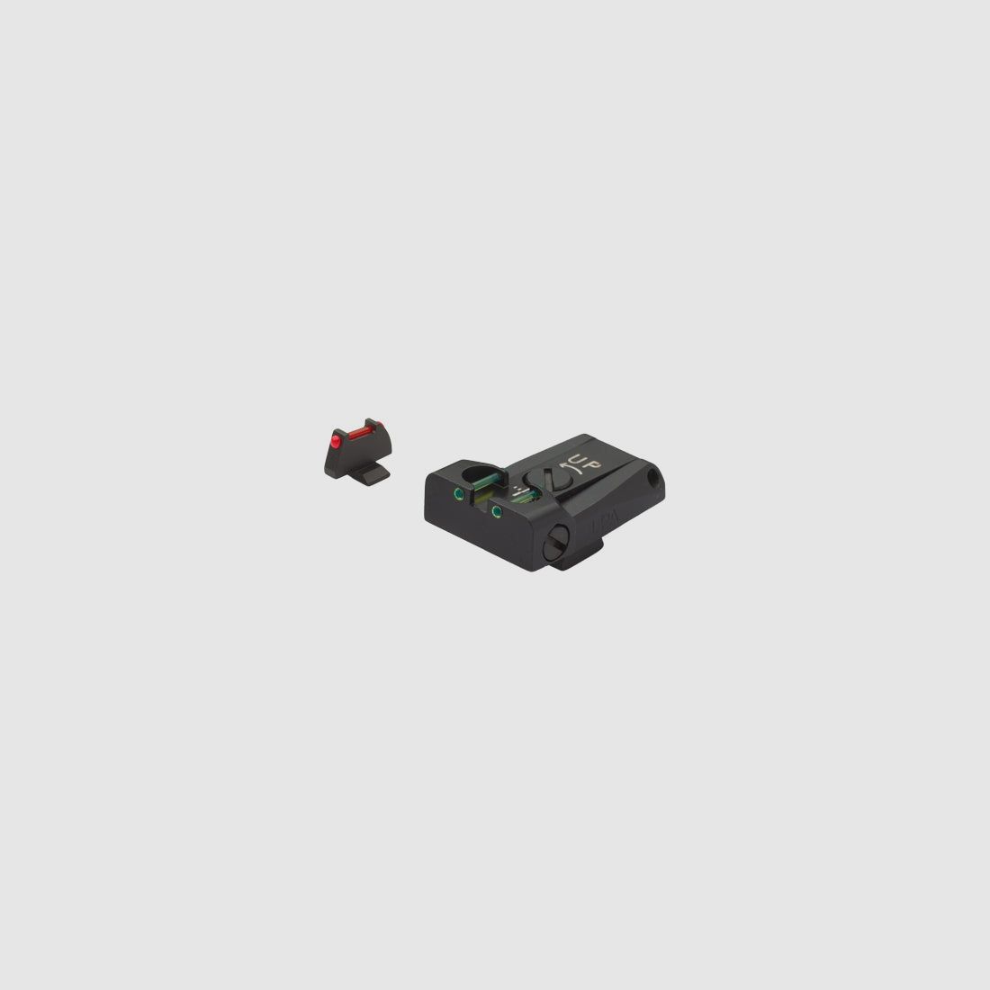 LPA TTF94BE Fiber Optic Sight Set for Beretta M9A3, 92A1, 98A1, 90Two and 8000 Cougar – Fiber Optic
