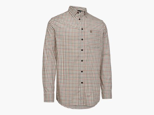 Camisa Deerhunter Gavin para Hombre a Cuadros Naranja 49/50