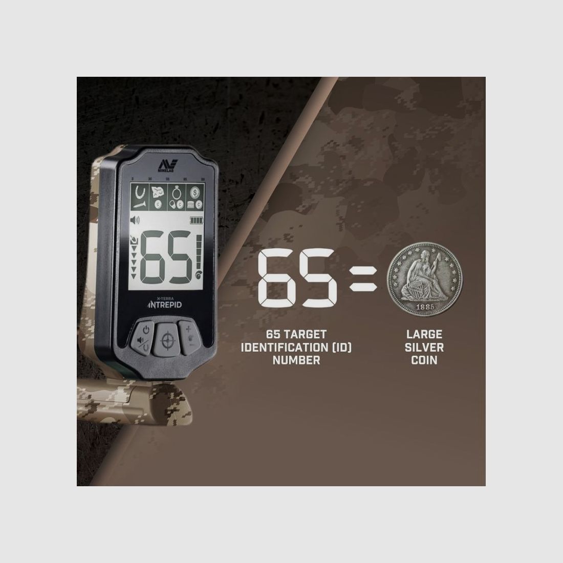 Minelab X-Terra Intrepid Tactical Metalldetektor, Bild 6 von 12