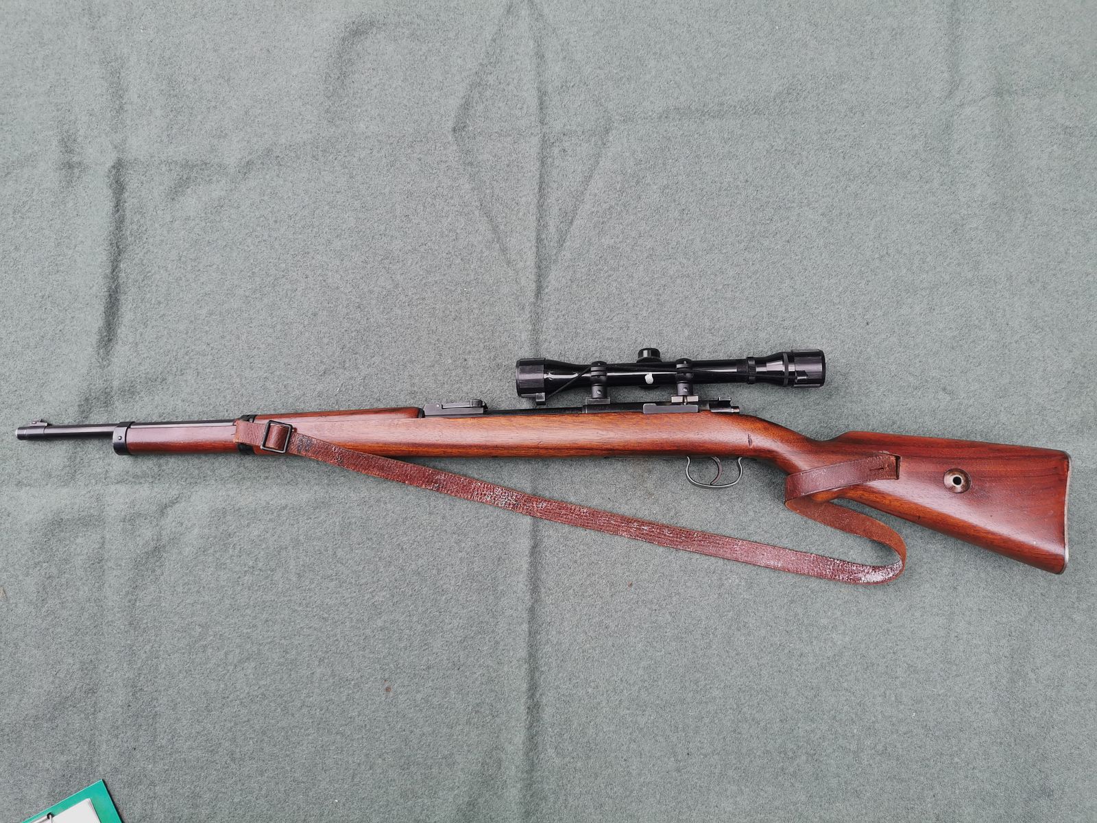 Einzellader Walther KK mit Hunter 4x33