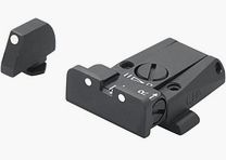 LPA SPR36GL30 Mikrometer-Visiersatz für Glock-Pistolen – 3-Punkt