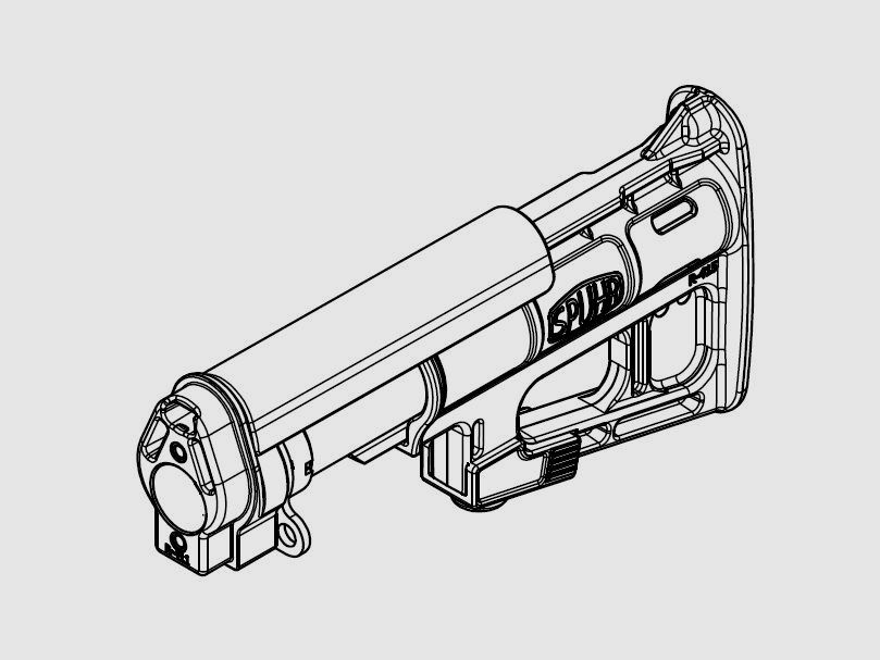 Spuhr buttstock G3, image 3 of 5