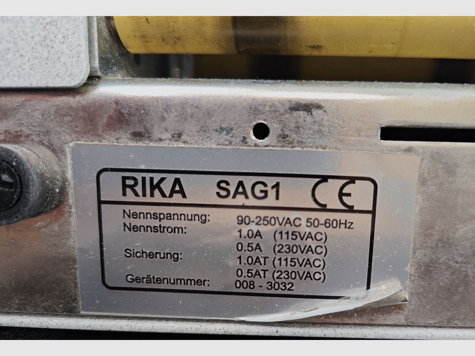 RIKA SAG1 Schijfuitdraaiapparaat VHB