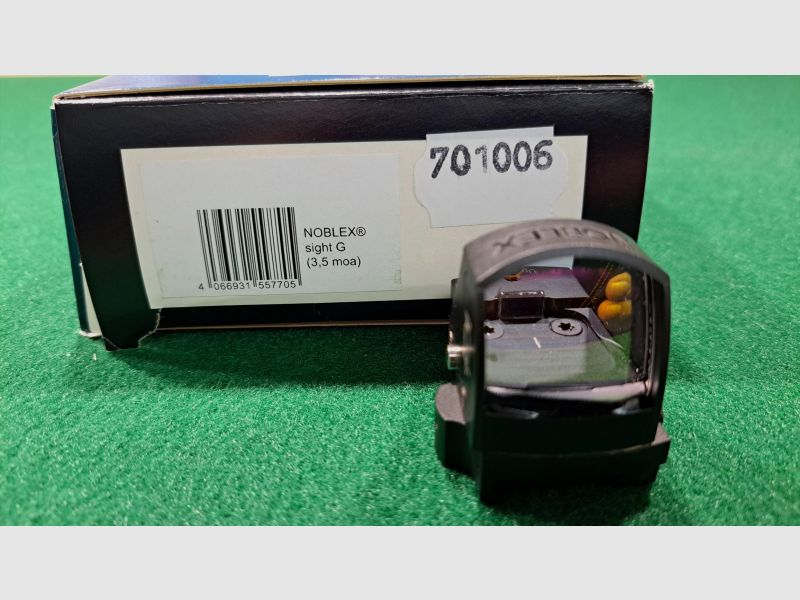 NOBLEX NV Sight G Reflexvisier Leuchtpunktvisier 3,5 MOA inkl. Picatinny-Montageplatte